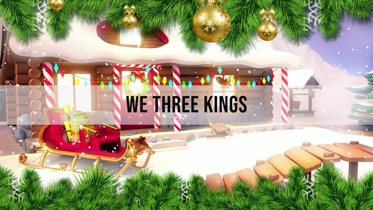We Three Kings with Lyrics