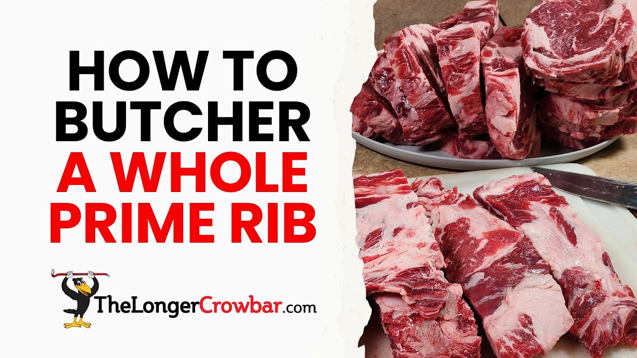How To Butcher A Whole Prime Rib and Save Money